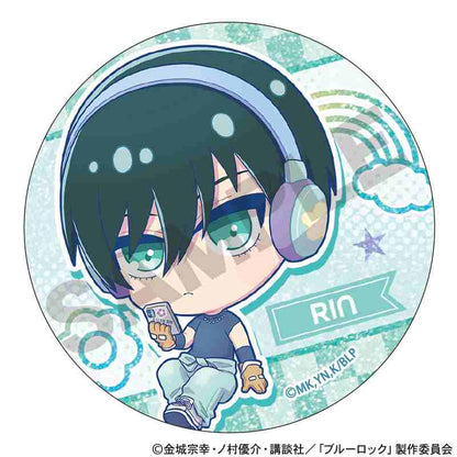 ブルーロック_トレーディンググリッター缶バッジ　ゆめかわスポーティ　【コンプリートBOX／12個入り】