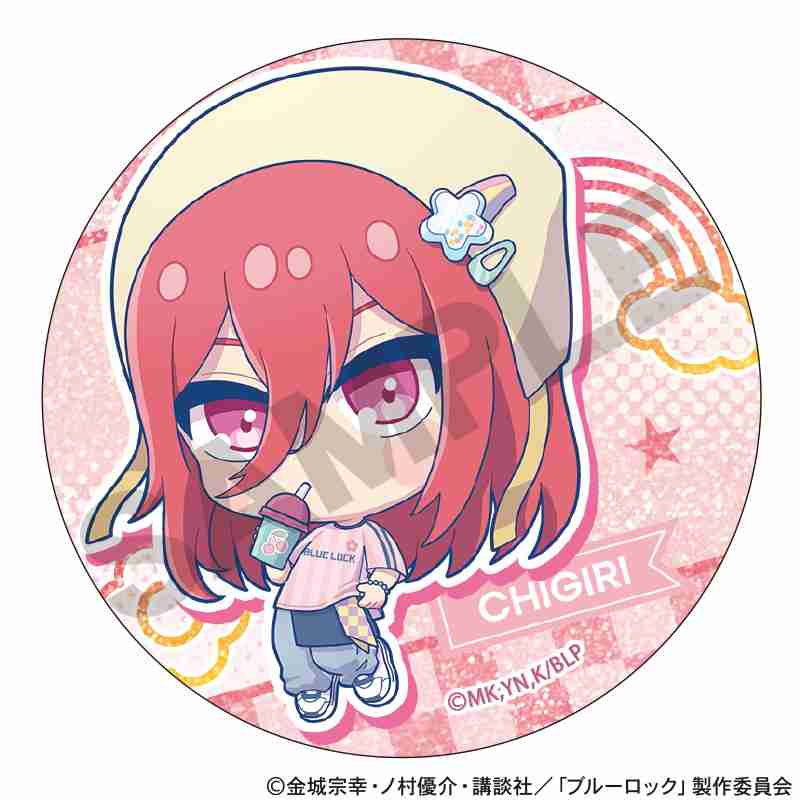 ブルーロック_トレーディンググリッター缶バッジ　ゆめかわスポーティ　【コンプリートBOX／12個入り】
