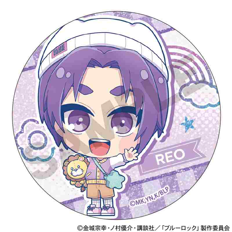 ブルーロック_トレーディンググリッター缶バッジ　ゆめかわスポーティ　【コンプリートBOX／12個入り】