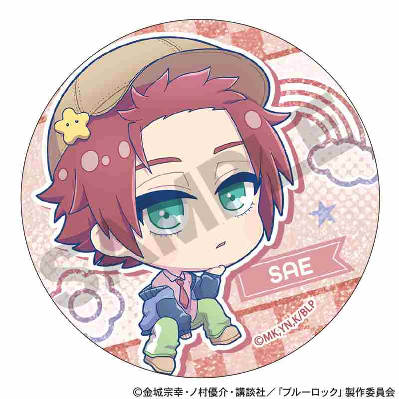 ブルーロック_トレーディンググリッター缶バッジ　ゆめかわスポーティ　【コンプリートBOX／12個入り】