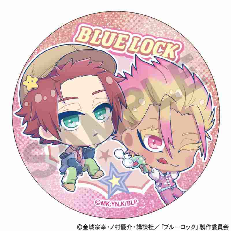 ブルーロック_トレーディンググリッター缶バッジ　ゆめかわスポーティ　【コンプリートBOX／12個入り】