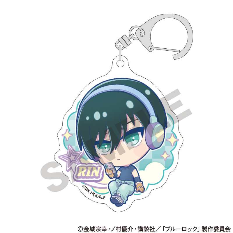 ブルーロック_トレーディングアクリルキーホルダー　ゆめかわスポーティ　【コンプリートBOX／8個入り】