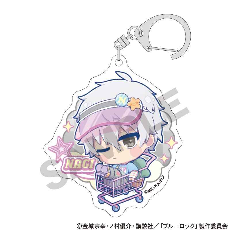 ブルーロック_トレーディングアクリルキーホルダー　ゆめかわスポーティ　【コンプリートBOX／8個入り】