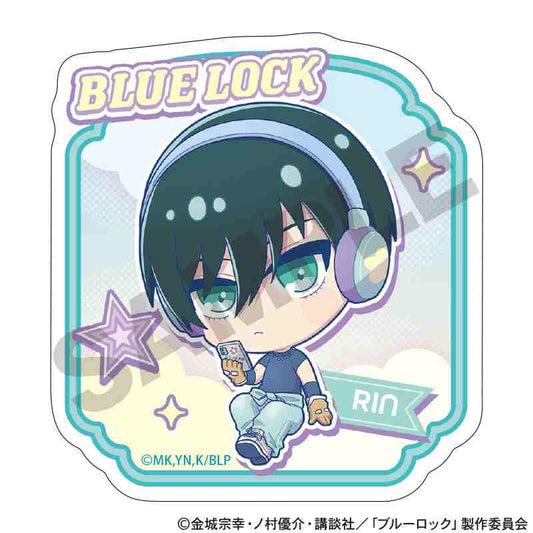 ブルーロック_アクリルクリップ　糸師凛　ゆめかわスポーティ