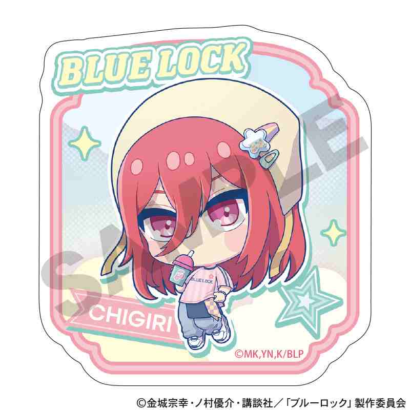 ブルーロック_アクリルクリップ　千切豹馬　ゆめかわスポーティ