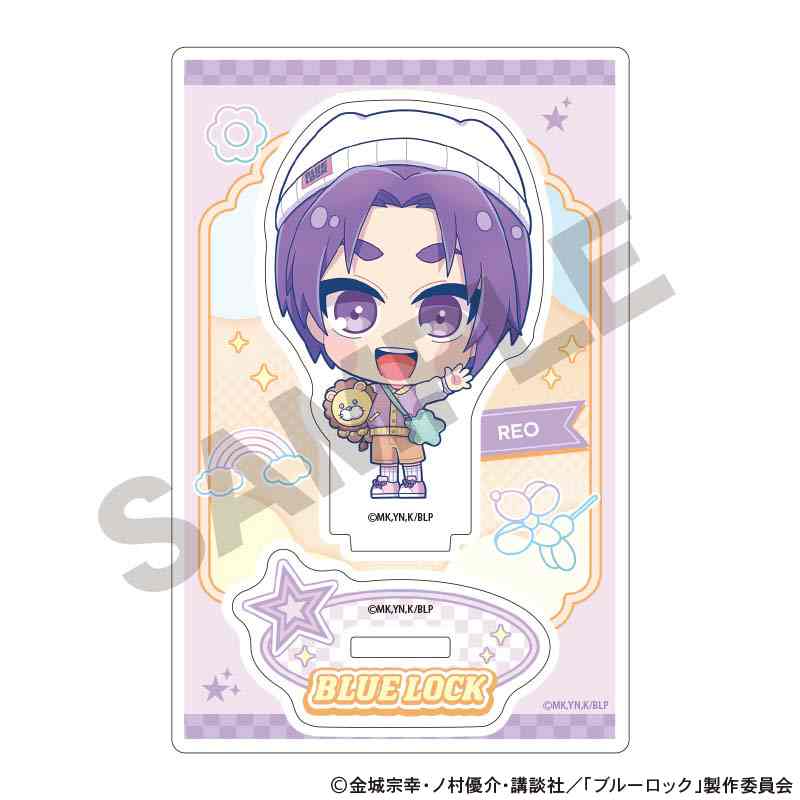 ブルーロック_アクリルスタンド　御影玲王　ゆめかわスポーティ