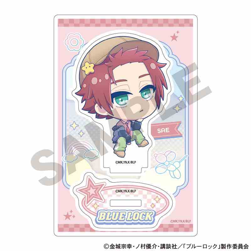 ブルーロック_アクリルスタンド　糸師冴　ゆめかわスポーティ