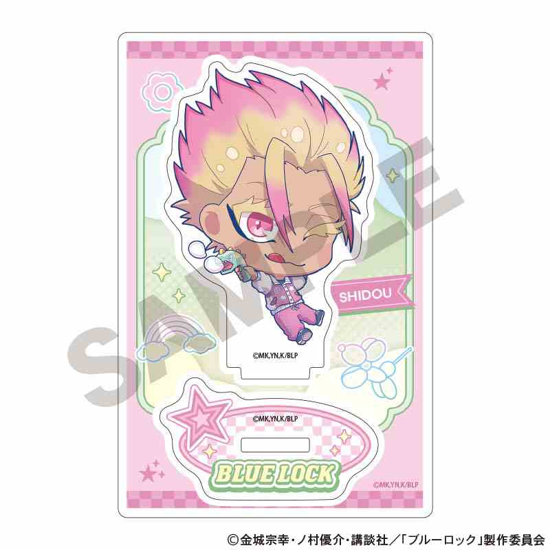 ブルーロック_アクリルスタンド　士道龍聖　ゆめかわスポーティ