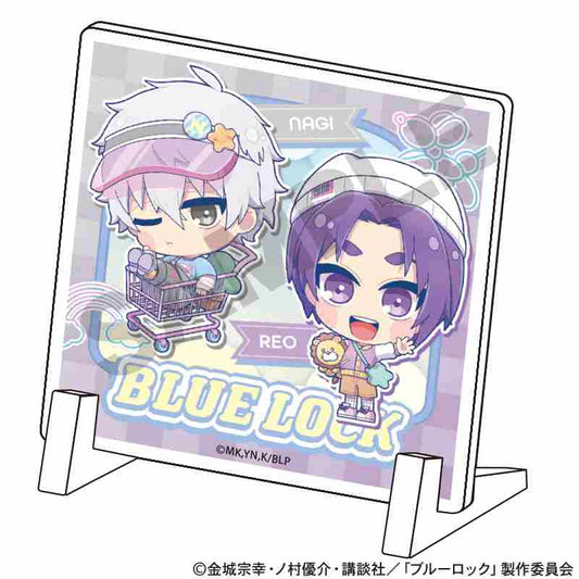 ブルーロック_ミニアクリルパネル　凪＆玲王　ゆめかわスポーティ
