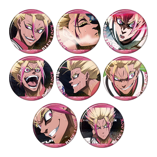 ブルーロック2期_推しキャラバッジコレクション／（第2弾）士道 龍聖　【BOX／8パック入り】