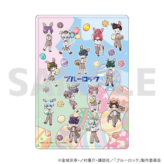 ブルーロック_キャラクリアケース 22/集合デザイン イースターver.(グラフアートイラスト)