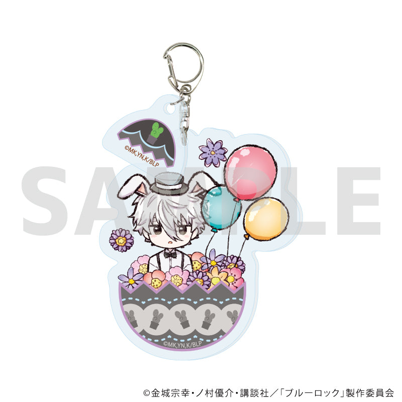 ブルーロック_パーツ付きアクリルキーホルダー 03/凪 誠士郎 イースターver.(グラフアートイラスト)