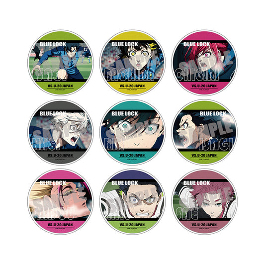 ブルーロック_トレーディングアクリルコースター Cver.　【OPP／9個入り】