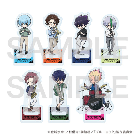 ブルーロック_アクリルぷちスタンド11/バンドver. BOX(全7種)(グラフアートイラスト)【コンプリートBOX/7個入り】