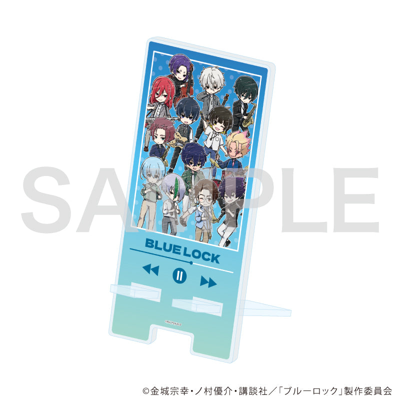 ブルーロック_スマキャラスタンド05/集合デザイン バンドver.(グラフアートイラスト)
