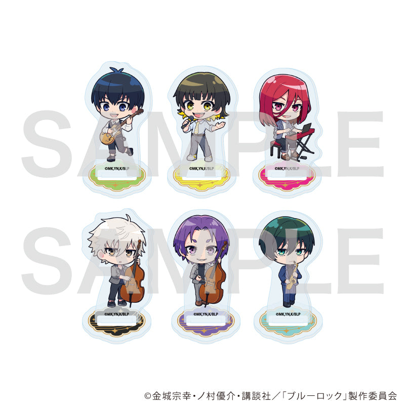 ブルーロック_アクリルぷちスタンド21/バンドver. BOX(全6種)(ミニキャライラスト)【コンプリートBOX/6個入り】