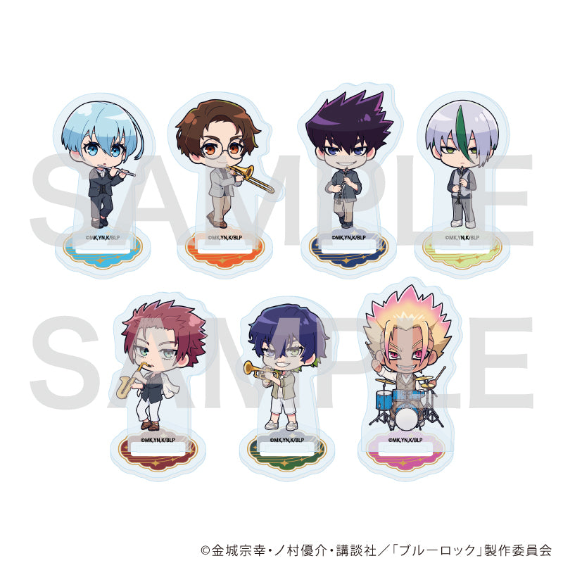 ブルーロック_アクリルぷちスタンド22/バンドver. BOX(全7種)(ミニキャライラスト)【コンプリートBOX/7個入り】