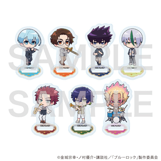 ブルーロック_アクリルぷちスタンド22/バンドver. BOX(全7種)(ミニキャライラスト)【コンプリートBOX/7個入り】