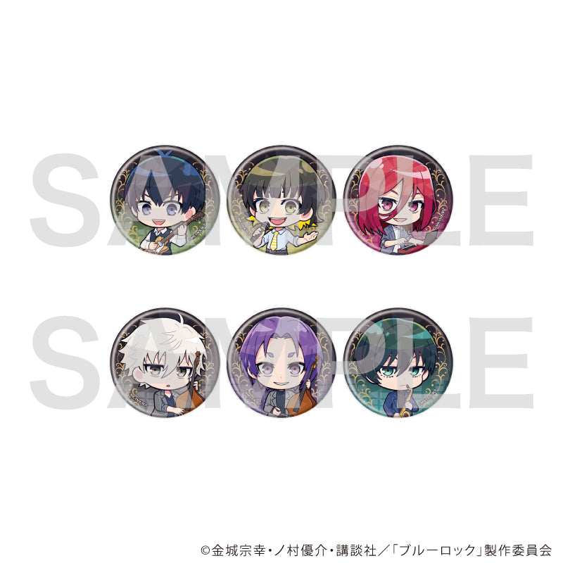 ブルーロック_(57mm)_ホログラム缶バッジ14/バンドver. BOX(全6種)(ミニキャライラスト)【コンプリートBOX/6個入り】