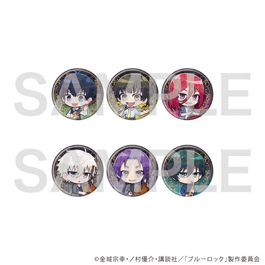 ブルーロック_(57mm)_ホログラム缶バッジ14/バンドver. BOX(全6種)(ミニキャライラスト)【コンプリートBOX/6個入り】