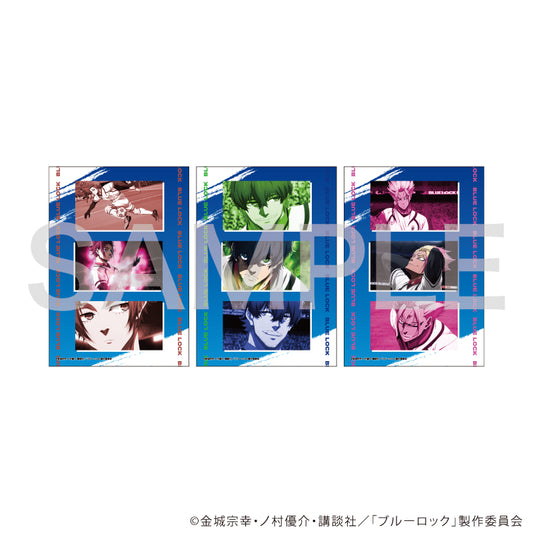 ブルーロック_L版ブロマイド3枚セット04/糸師 冴&オリヴァ・愛空&士道 龍聖(公式イラスト)