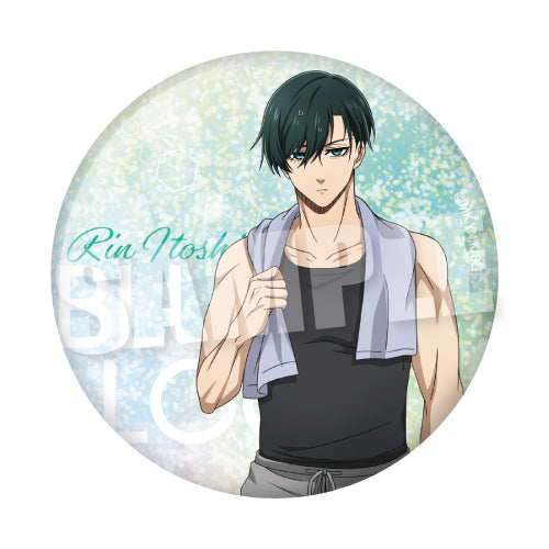 ブルーロック_BIGホロ缶バッジ おはよう 7:23Ver. 糸師凛