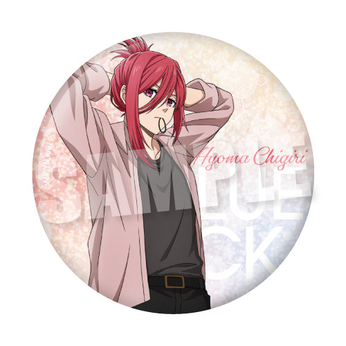 ブルーロック_BIGホロ缶バッジ おはよう 7:23Ver. 千切豹馬