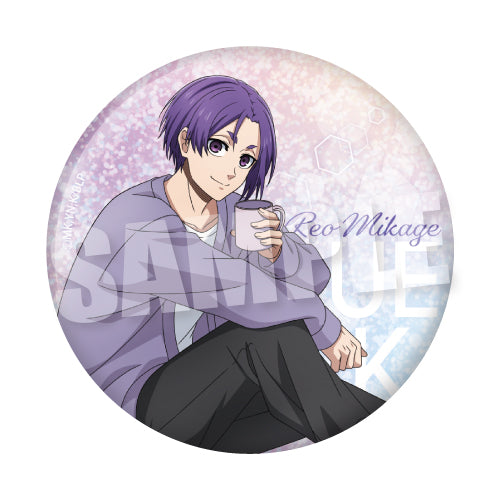 ブルーロック_BIGホロ缶バッジ おはよう 7:23Ver. 御影玲王