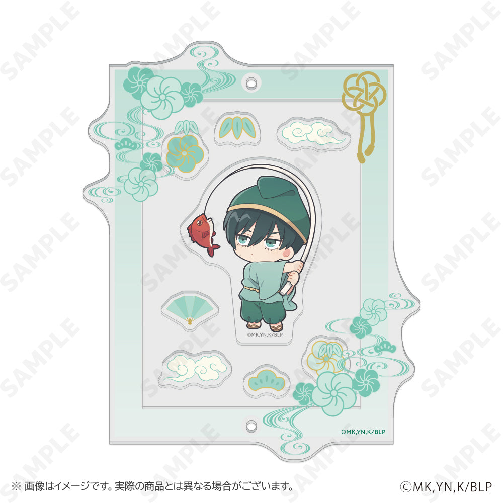 ブルーロック_アクリルフレームセット 2 糸師凛 ふくふく七福神