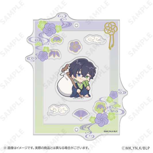 ブルーロック_アクリルフレームセット 6 オリヴァ・愛空 ふくふく七福神