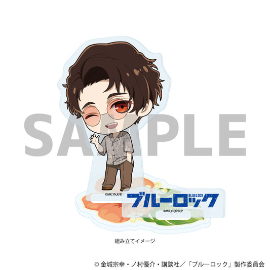 ブルーロック_アクリルスタンドプレート06/雪宮 剣優 サングラスver.(ミニキャライラスト)