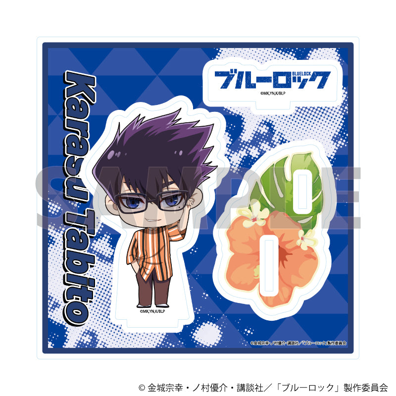 ブルーロック_アクリルスタンドプレート08/烏 旅人 サングラスver.(ミニキャライラスト)