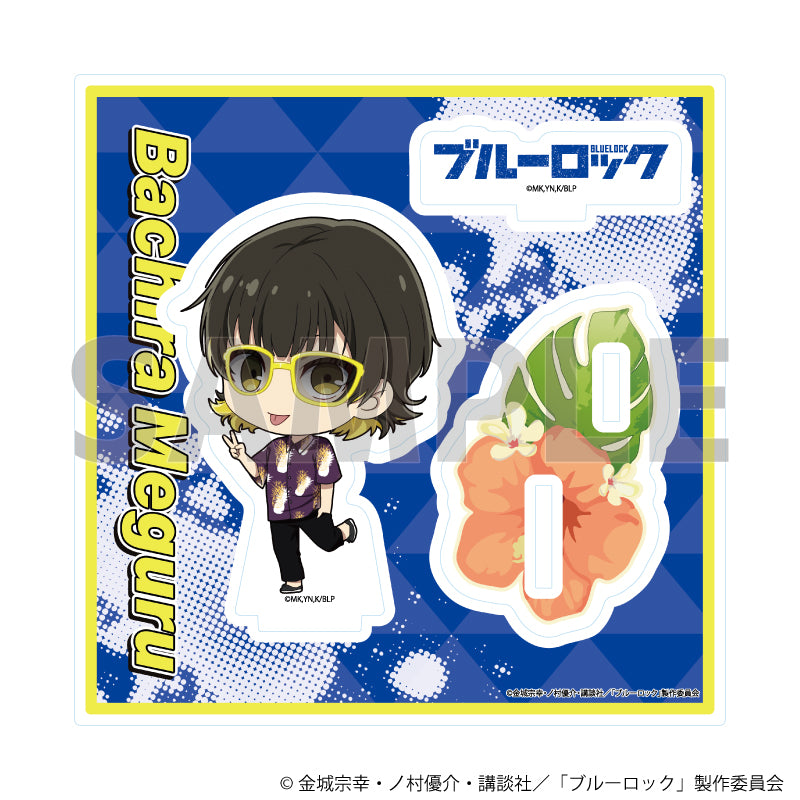 ブルーロック_アクリルスタンドプレート09/蜂楽 廻 サングラスver.(ミニキャライラスト)