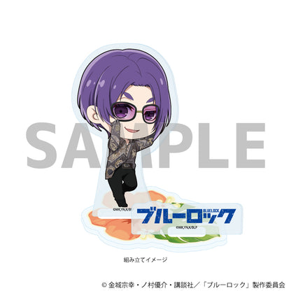 ブルーロック_アクリルスタンドプレート10/御影 玲王 サングラスver.(ミニキャライラスト)