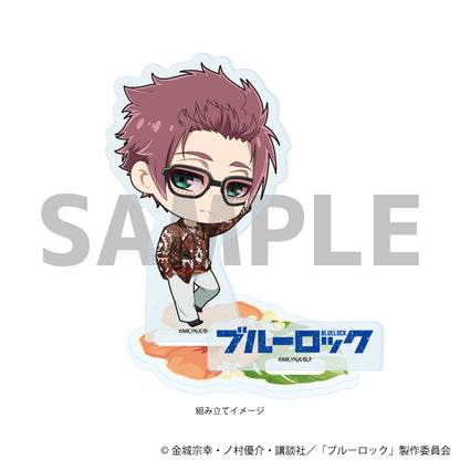 ブルーロック_アクリルスタンドプレート12/糸師 冴 サングラスver.(ミニキャライラスト)