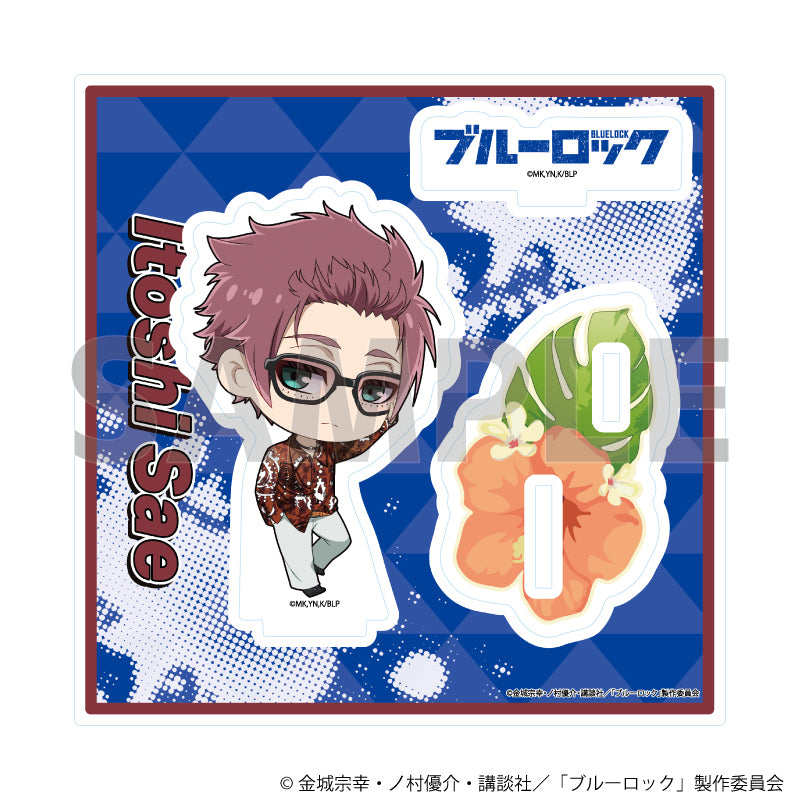 ブルーロック_アクリルスタンドプレート12/糸師 冴 サングラスver.(ミニキャライラスト)