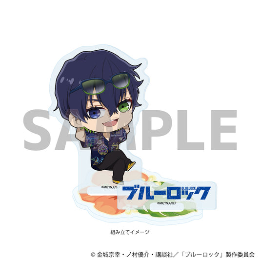 ブルーロック_アクリルスタンドプレート13/オリヴァ・愛空 サングラスver.(ミニキャライラスト)