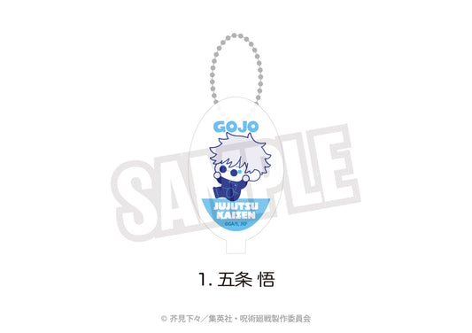 呪術廻戦_ラバーコインケース（ぷにきゅ～と）01.五条 悟