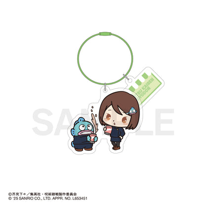 呪術廻戦_カラーワイヤーキーホルダー 03.家入硝子・ハンギョドン