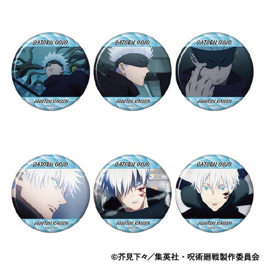 呪術廻戦　第2期_キャラバッジコレクション／五条 悟　第2弾　【BOX／6パック入り】