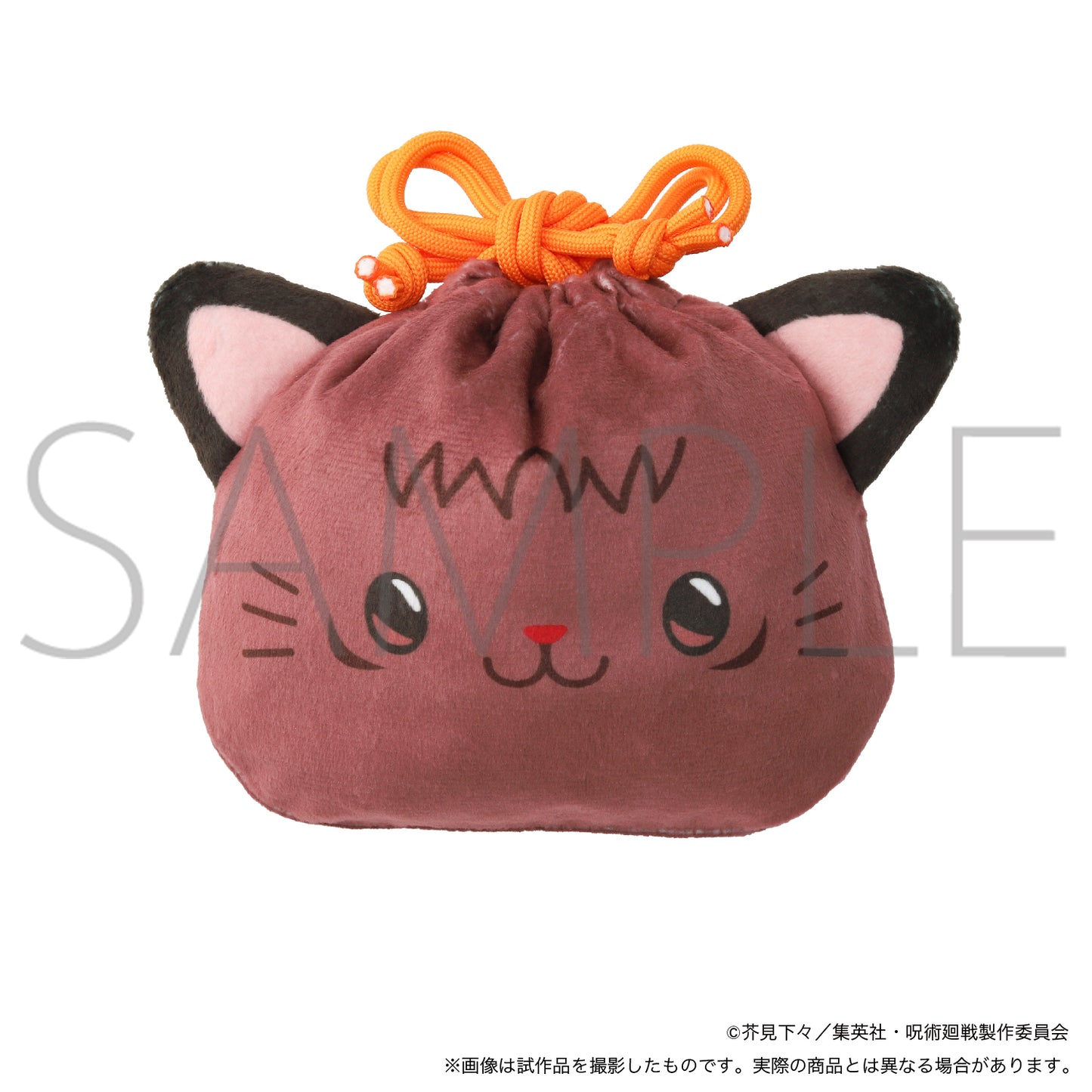 呪術廻戦　第2期_withCAT お顔巾着／虎杖 悠仁