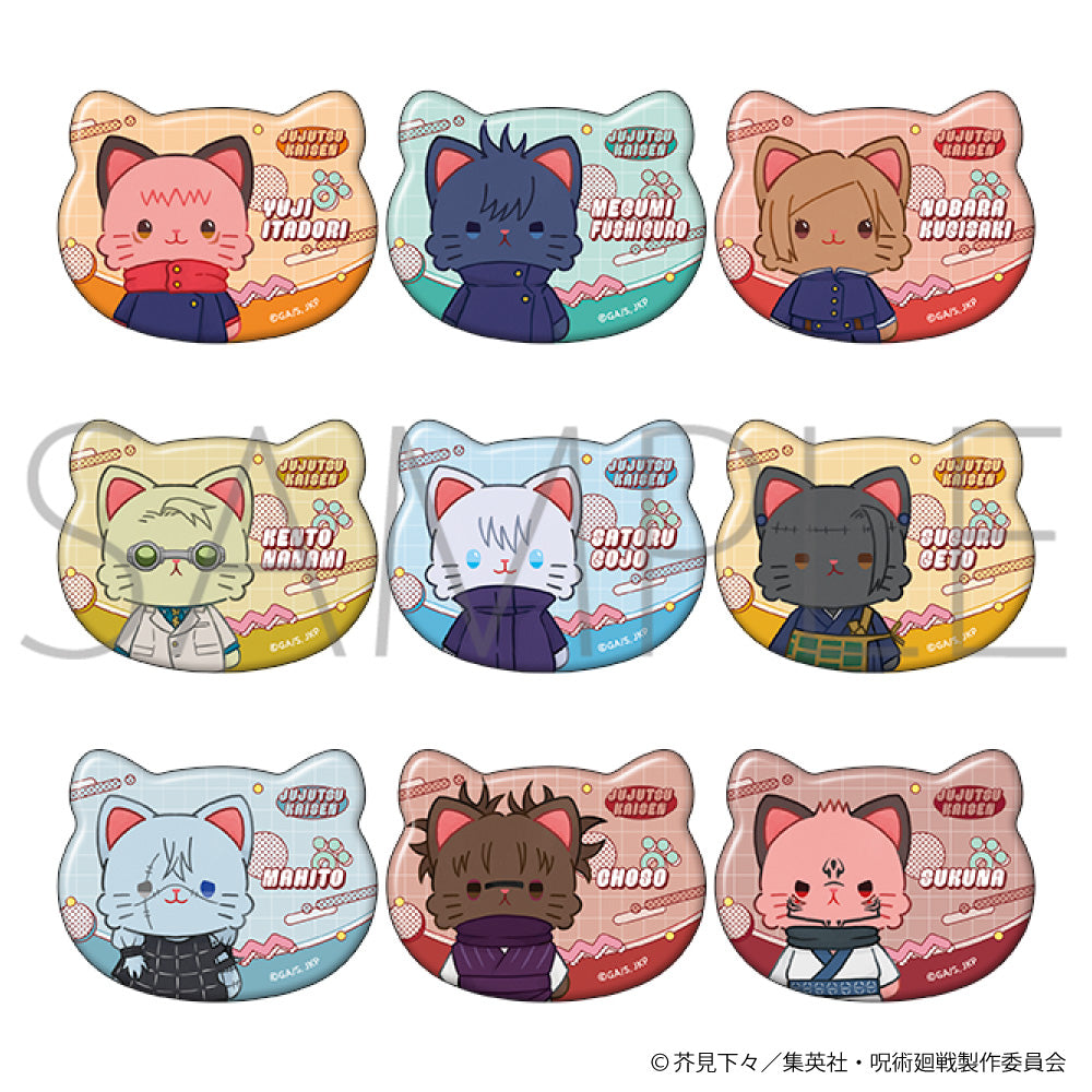 呪術廻戦　第2期_キャラバッジコレクション／withCAT illustration Ver.【BOX／9パック入り】
