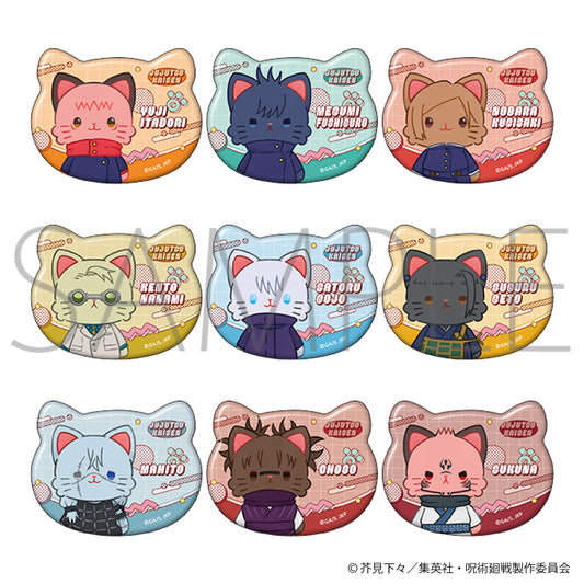 呪術廻戦　第2期_キャラバッジコレクション／withCAT illustration Ver.【BOX／9パック入り】