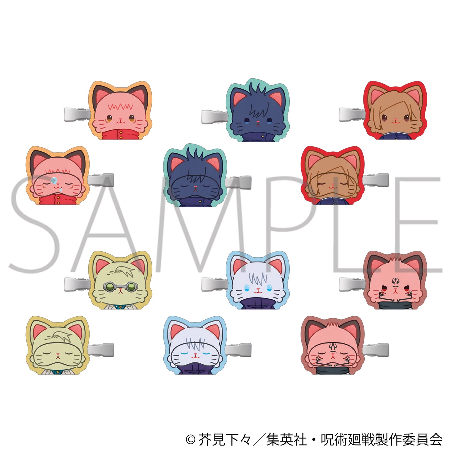 呪術廻戦　第2期_withCAT illustration Ver. 前髪クリップ／七海 建人