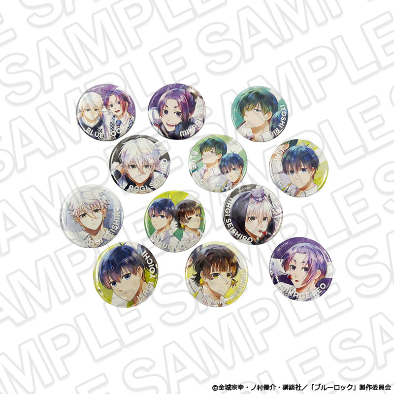 ブルーロック_カンバッジ(ブラインド) PALE TONE series　【OPP／12個入り】【コンプリートセット】
