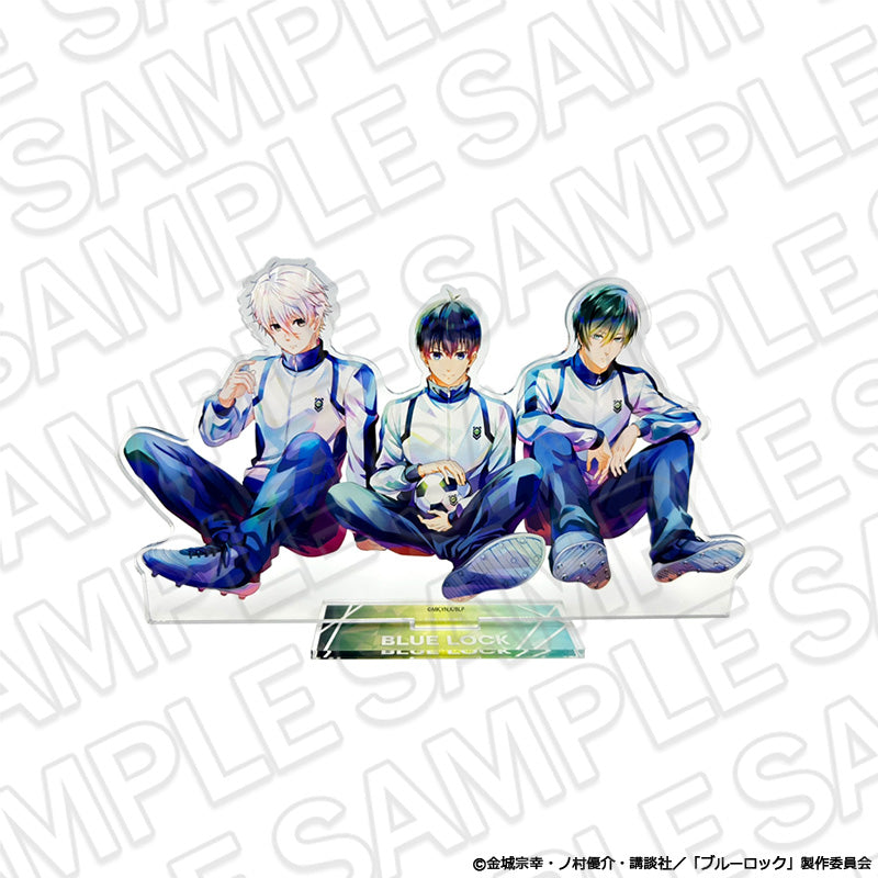 ブルーロック_アクリルフィギュア PALE TONE series 潔 世一&凪 誠士郎&糸師 凛