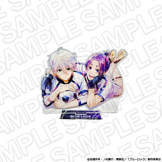 ブルーロック_アクリルフィギュア PALE TONE series 凪 誠士郎&御影玲王 B