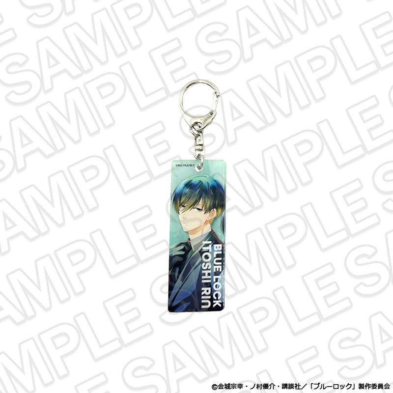 ブルーロック_プレートキーホルダー PALE TONE series 糸師 凛