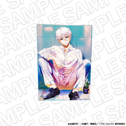 ブルーロック_オーロラミニアクリルアート PALE TONE series 凪 誠士郎