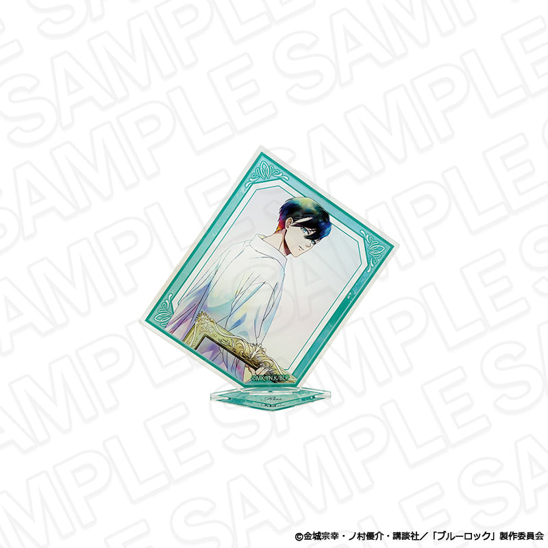 ブルーロック_カード型アクリルスタンド PALE TONE series 糸師 凛 Frame ver.